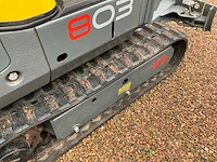 2019 wacker neuson 803 minigraafmachine met *157,9 draaiuren* - afbeelding 24 van  49
