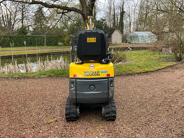 2019 wacker neuson 803 minigraafmachine met *157,9 draaiuren* - afbeelding 34 van  49