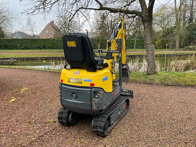 2019 wacker neuson 803 minigraafmachine met *157,9 draaiuren* - afbeelding 45 van  49