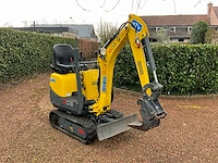2019 wacker neuson 803 minigraafmachine met *157,9 draaiuren* - afbeelding 47 van  49
