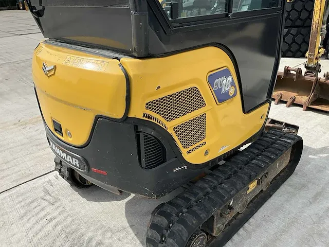 2019 yanmar sv18 minigraafmachine - afbeelding 15 van  25