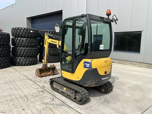 2019 yanmar sv18 minigraafmachine - afbeelding 23 van  25