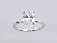 2.01cts lab grown diamond ring size-eu-54 - afbeelding 1 van  8