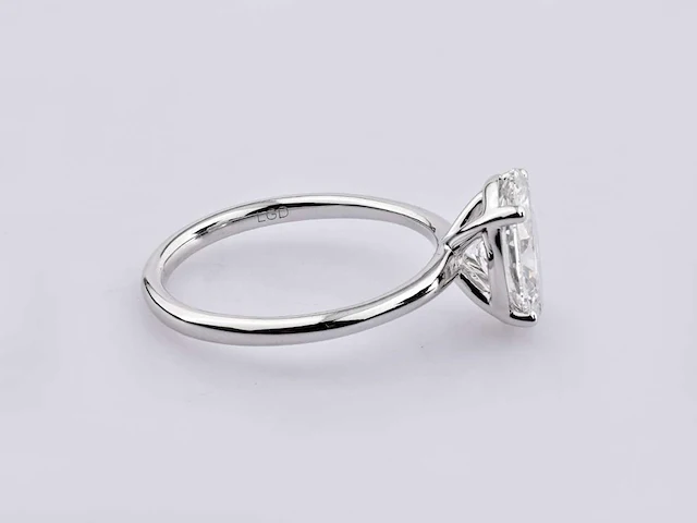 2.01cts lab grown diamond ring size-eu-54 - afbeelding 2 van  8