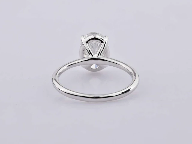 2.01cts lab grown diamond ring size-eu-54 - afbeelding 3 van  8