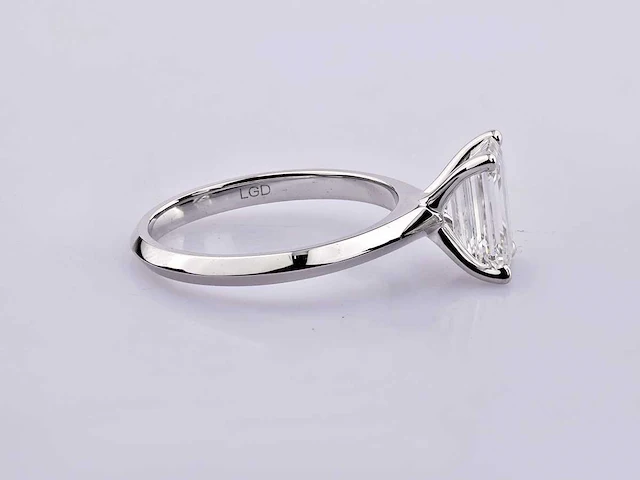 2.01cts lab grown diamond ring size-eu-54 - afbeelding 2 van  8