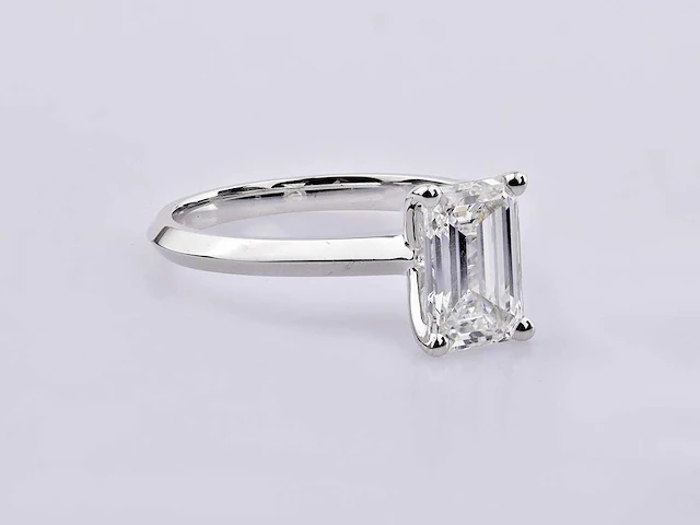 2.01cts lab grown diamond ring size-eu-54 - afbeelding 3 van  8