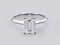 2.01cts lab grown diamond ring size-eu-54 - afbeelding 4 van  8