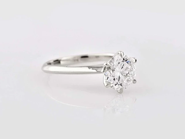 2.01cts lab grown diamond ring size-eu-54 - afbeelding 5 van  7