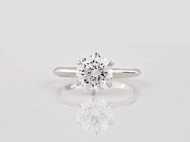 2.01cts lab grown diamond ring size-eu-54 - afbeelding 7 van  7