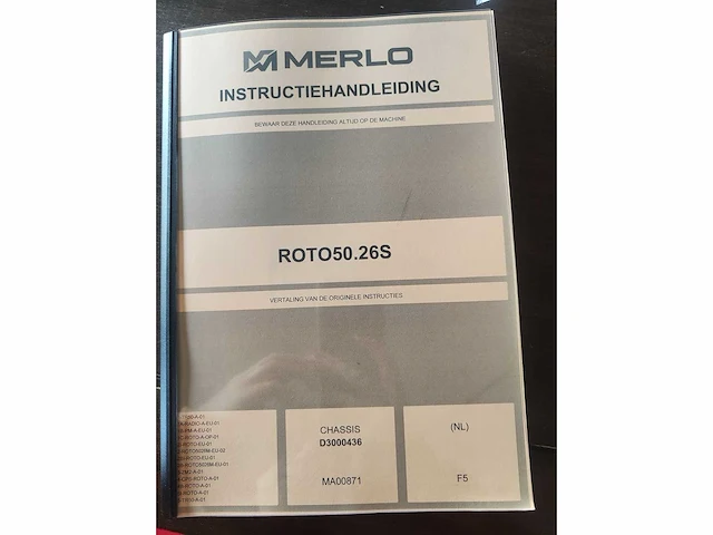 2020 - merlo roto 50.26s - verreiker - afbeelding 42 van  49