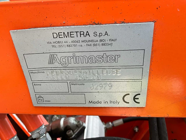 2020 agrimaster debroussailleuse green 458-80 arm klepelmaaier - afbeelding 2 van  13