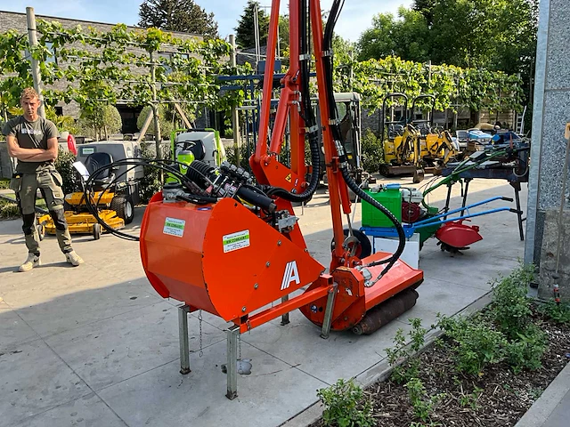2020 agrimaster debroussailleuse green 458-80 arm klepelmaaier - afbeelding 8 van  13