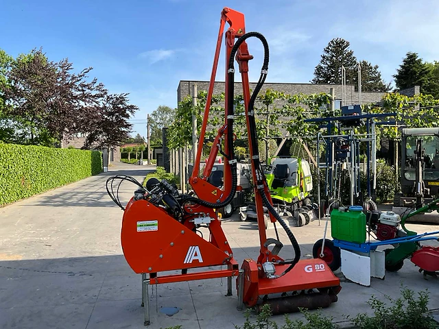 2020 agrimaster debroussailleuse green 458-80 arm klepelmaaier - afbeelding 9 van  13