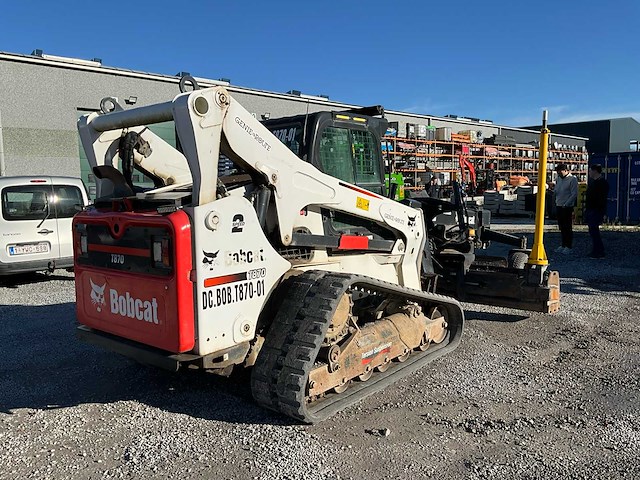 2020 bobcat t 870 + trimble guided + grader 108 - afbeelding 35 van  39
