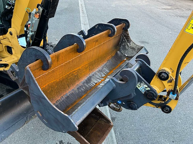 2020 cat 303.5e2 minigraafmachine - afbeelding 3 van  32