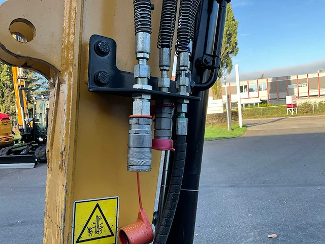 2020 cat 303.5e2 minigraafmachine - afbeelding 7 van  32
