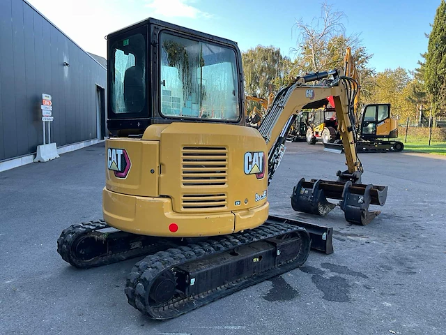 2020 cat 303.5e2 minigraafmachine - afbeelding 23 van  32