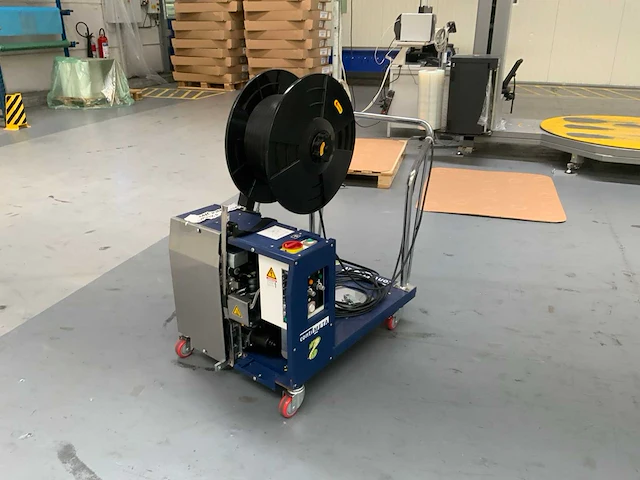 2020 contimeta tp-502mv elektrische pallet omsnoeringsmachine - afbeelding 1 van  7