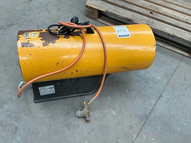 2020 dantherm blp73m gasstraler - afbeelding 1 van  3