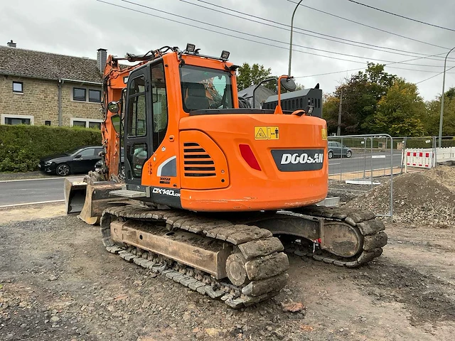 2020 doosan crawler excavator dx140lcr rupsgraafmachine - afbeelding 23 van  59