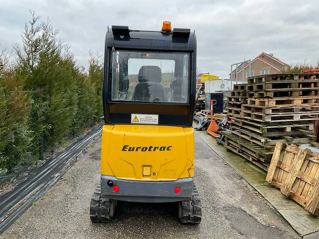 2020 eurotrac he18c-1 minigraafmachine - afbeelding 14 van  20
