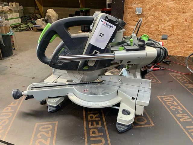 2020 festool ks 60 e afkortcirkelzaagmachine - afbeelding 1 van  7