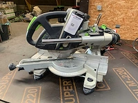 2020 festool ks 60 e afkortcirkelzaagmachine - afbeelding 1 van  7