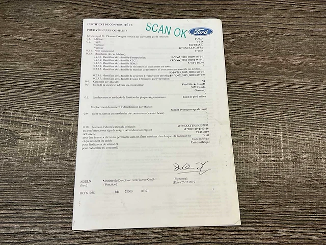 2020 ford transit 2.0tdci - afbeelding 26 van  32