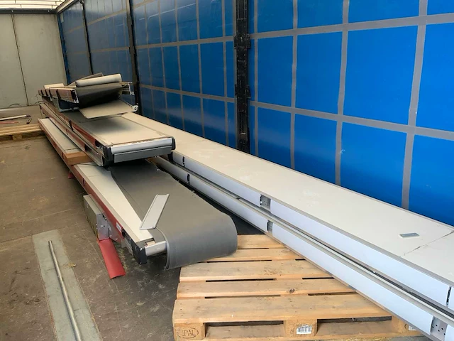 2020 gf belt conveyor z partij diverse gedemonteerde transportbanden - afbeelding 1 van  6