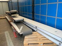 2020 gf belt conveyor z partij diverse gedemonteerde transportbanden - afbeelding 1 van  6