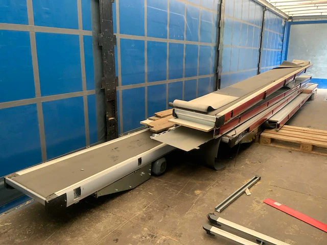 2020 gf belt conveyor z partij diverse gedemonteerde transportbanden - afbeelding 2 van  6