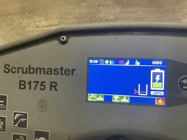2020 hako schrubmaster b175r vloerreiniger - afbeelding 7 van  8