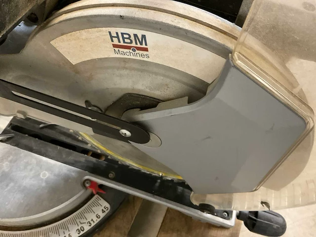 2020 hbm 340x90 radiaal afkort en verstekzaagmachine - afbeelding 5 van  6