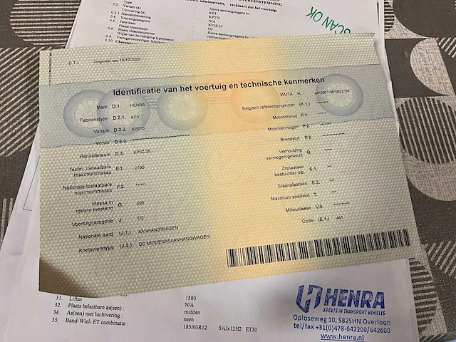 2020 henra kp270 kp3 - afbeelding 24 van  33