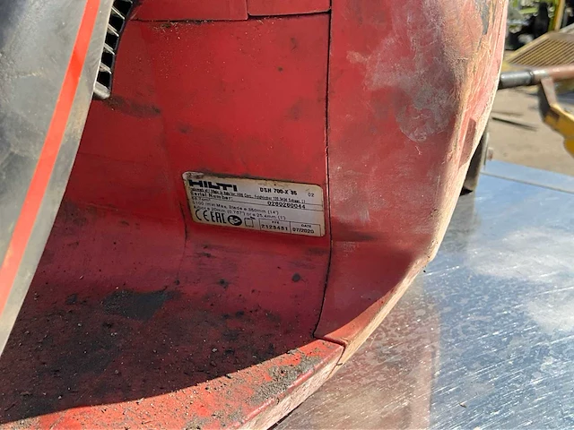 2020 hilti dsh 700-x cirkelzaagmachine - afbeelding 5 van  8