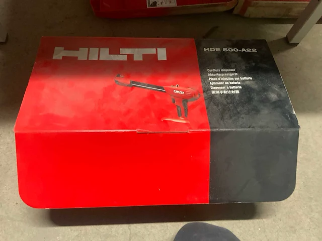 2020 hilti hde 500-a22 morteldispenser - afbeelding 6 van  6