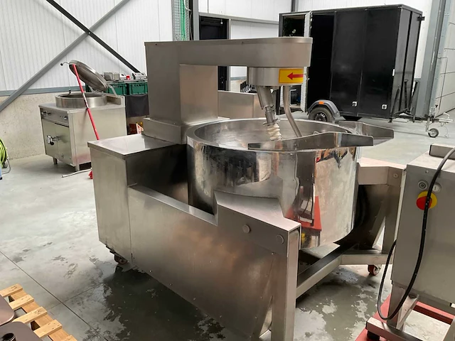 2020 industriële planetary electromagnetic stirring wok - afbeelding 9 van  11