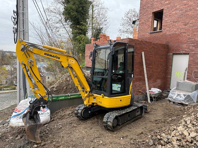 2020 komatsu pc26 rupsgraafmachine - afbeelding 6 van  13