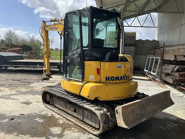 2020 komatsu pc58mr-5 midigraafmachine - afbeelding 20 van  22