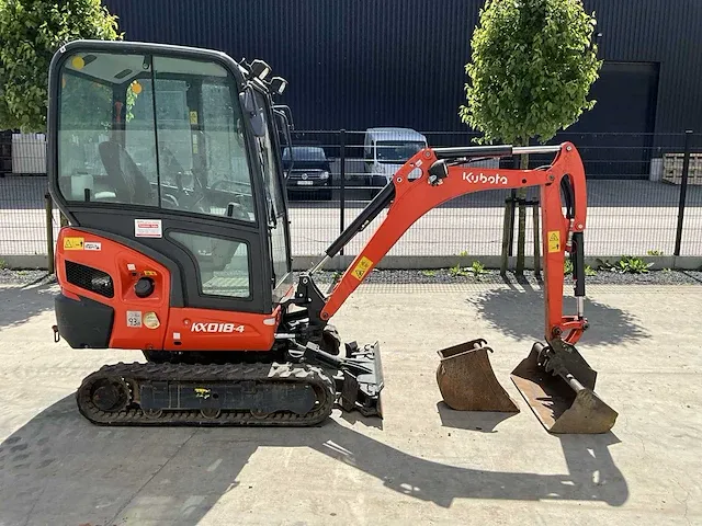 2020 kubota kx018-4 minigraafmachine - afbeelding 19 van  24