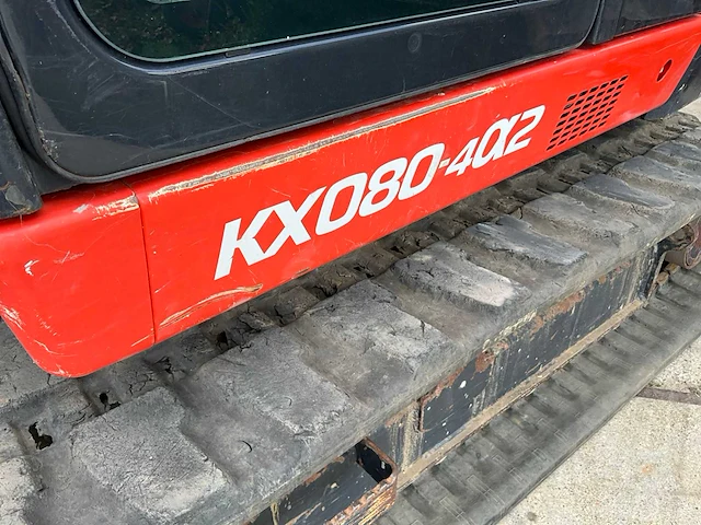 2020 kubota kx080-4&2 rupsgraafmachine - afbeelding 7 van  22