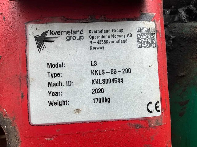 2020 kverneland kkls-85-200 6-schaar ploeg - afbeelding 10 van  18
