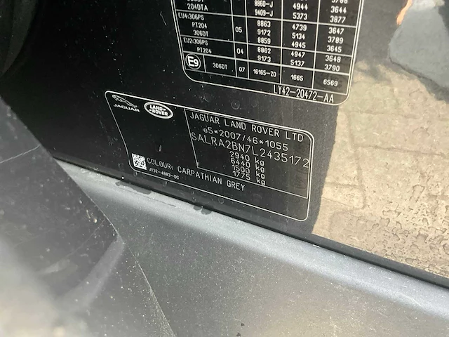 2020 land rover discovery - afbeelding 49 van  82