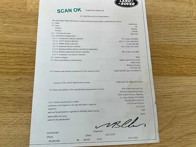 2020 land rover discovery - afbeelding 79 van  82