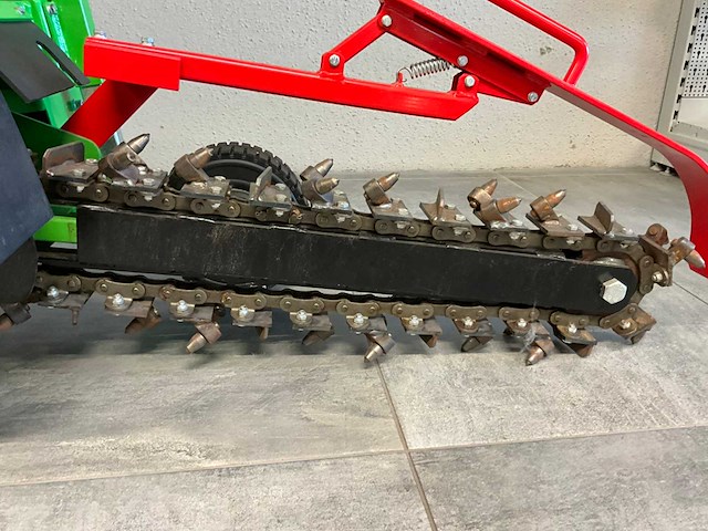 2020 laski tr60h sleuvengraver zelftrekker - afbeelding 11 van  13