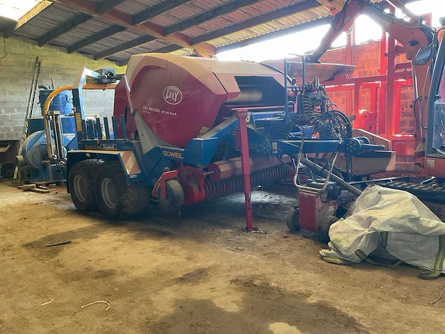 2020 lely rp 245 profi balenpers + goweil g5040 kombi - afbeelding 8 van  16