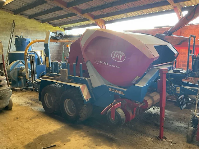 2020 lely rp 245 profi balenpers + goweil g5040 kombi - afbeelding 9 van  16