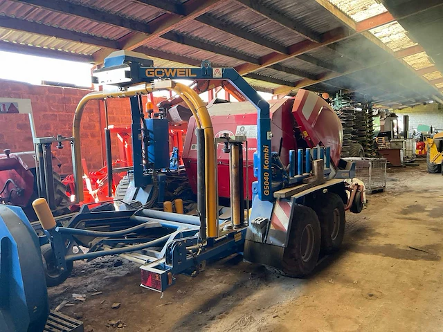 2020 lely rp 245 profi balenpers + goweil g5040 kombi - afbeelding 10 van  16