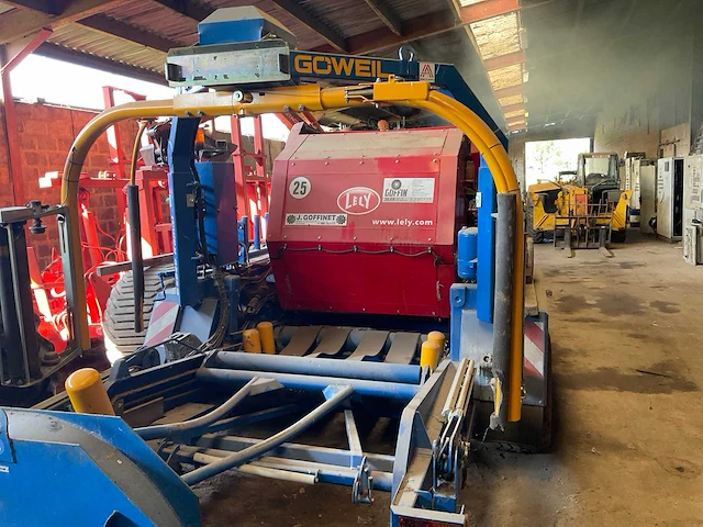 2020 lely rp 245 profi balenpers + goweil g5040 kombi - afbeelding 11 van  16